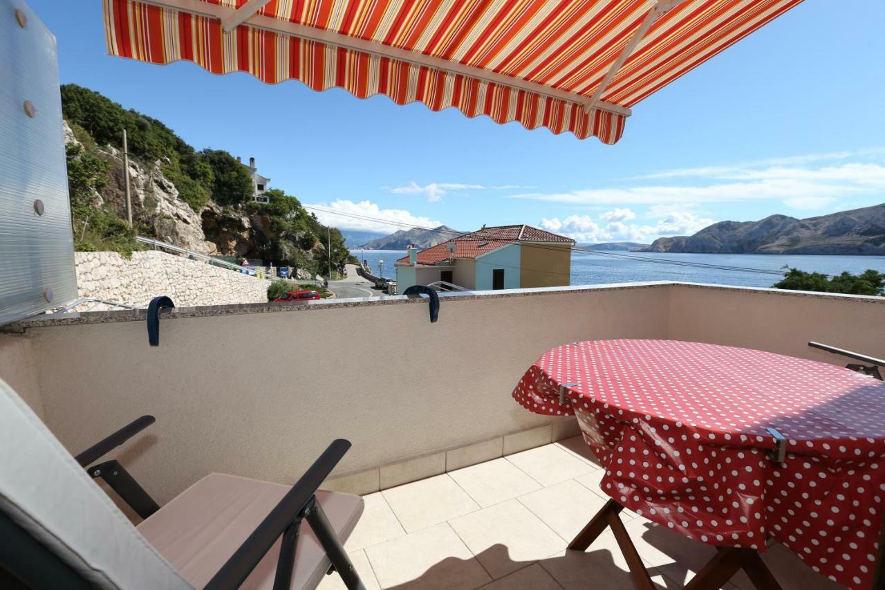 Rooms With The Sea View Baška Esterno foto